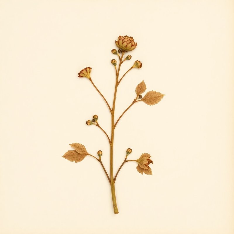Rheum nobile (Sikkim Rhubarb) — botanical photograph