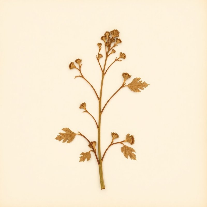 Rheum officinale (Chinese Rhubarb) — botanical photograph
