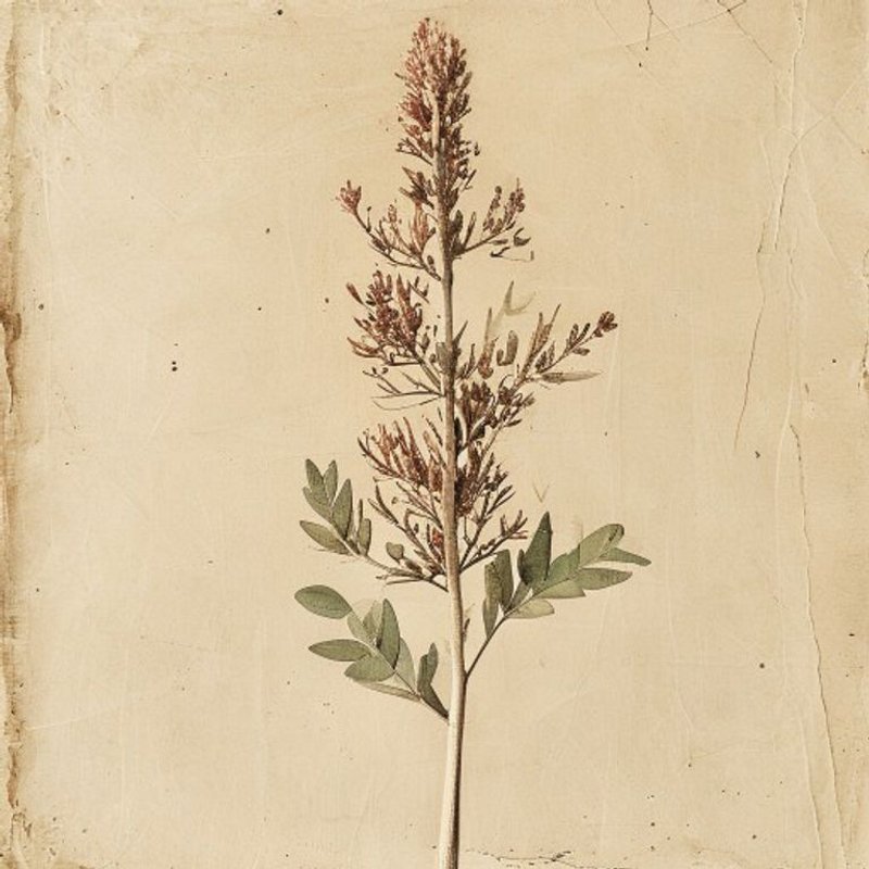 Rhus aromatica (Lemon Sumach) — botanical photograph