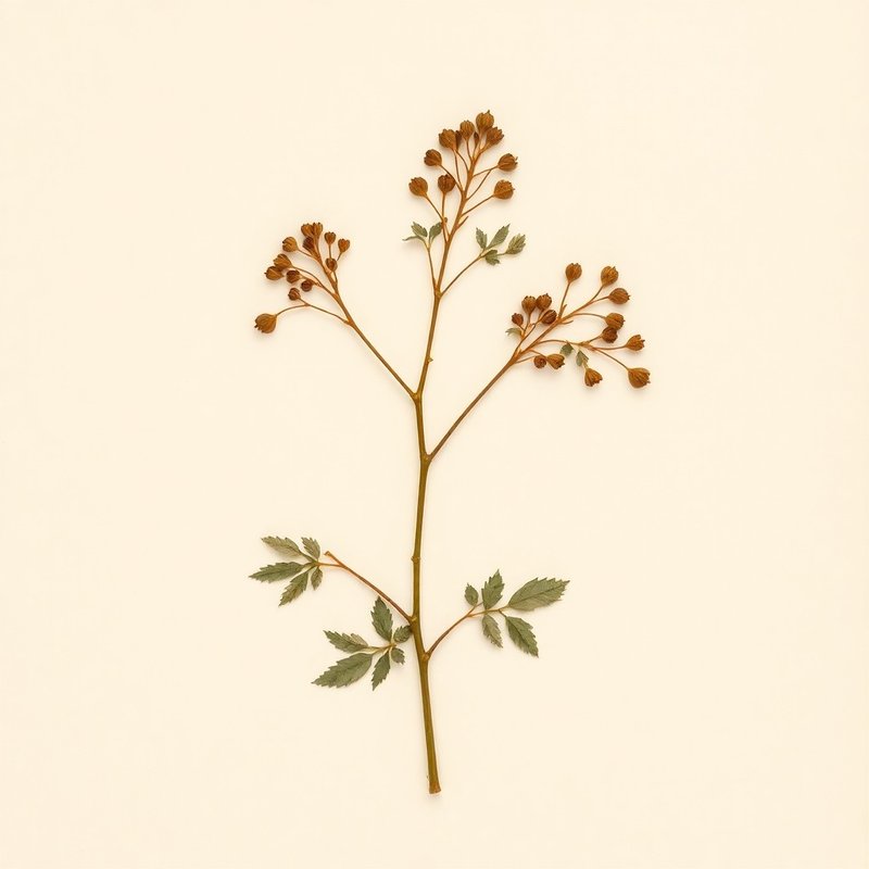Ribes gayanum (Ribes gayanum) — botanical photograph