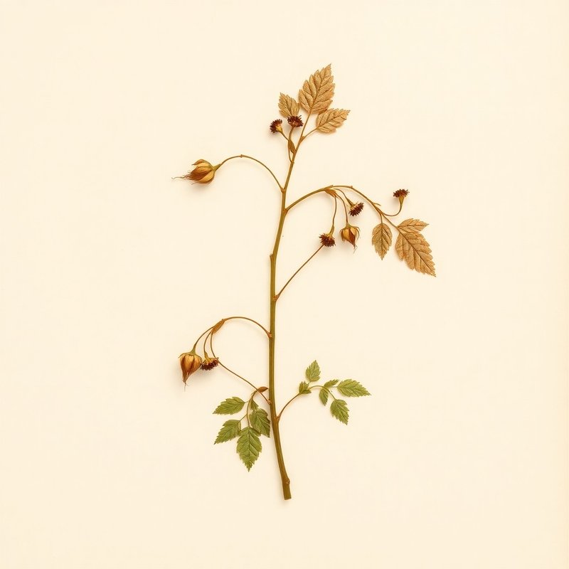 Ribes missouriense (Missouri Gooseberry) — botanical photograph