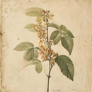 Ribes niveum (Slender Branched Gooseberry) — botanical photograph