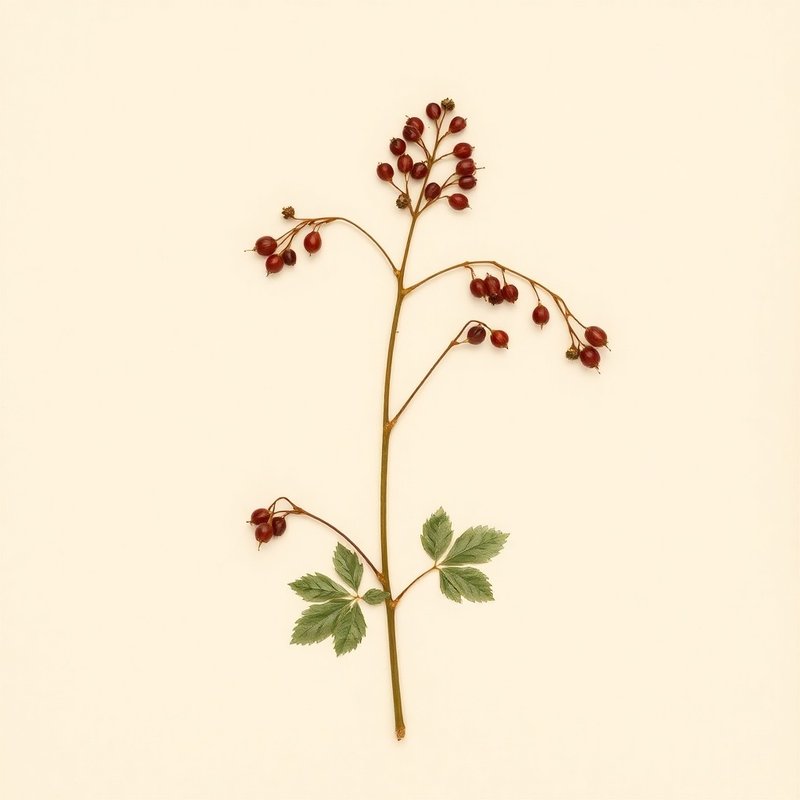 Ribes sanguineum glutinosum (Flowering Currant) — botanical photograph