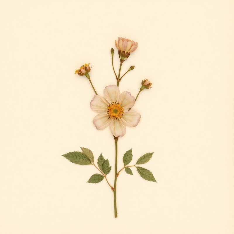 Rosa manca (Mancos rose) — botanical photograph