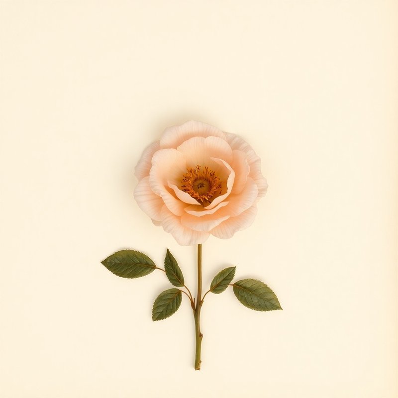 Rosa x odorata (Tea Rose) — botanical photograph