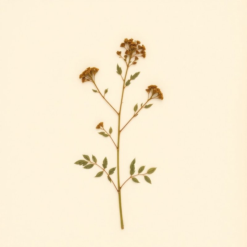 Rubia cordifolia (Indian Madder) — botanical photograph