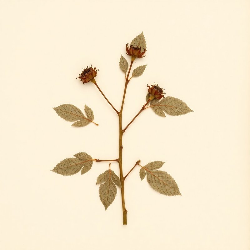 Rubus bifrons (Himalayan berry) — botanical photograph