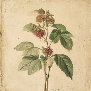 Rubus buergeri (Rubus buergeri) — botanical photograph