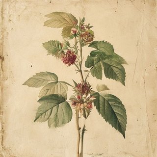Rubus humilifolius (Rubus humilifolius) — botanical photograph
