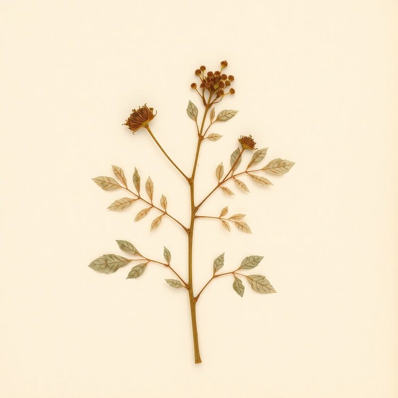 Rubus mesogaeus (Rubus mesogaeus) — botanical photograph