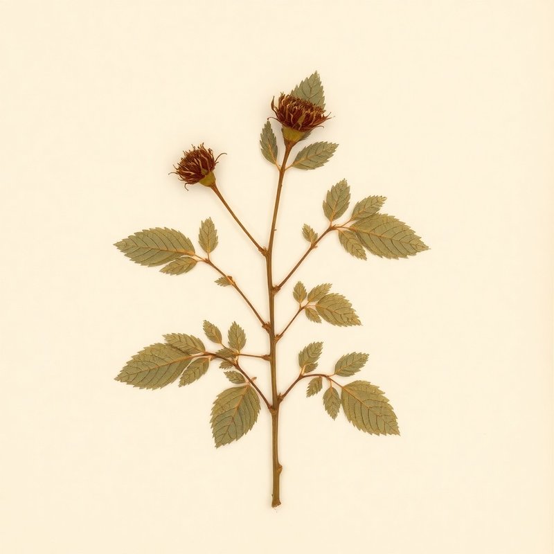 Rubus nepalensis (Nepalese Raspberry) — botanical photograph