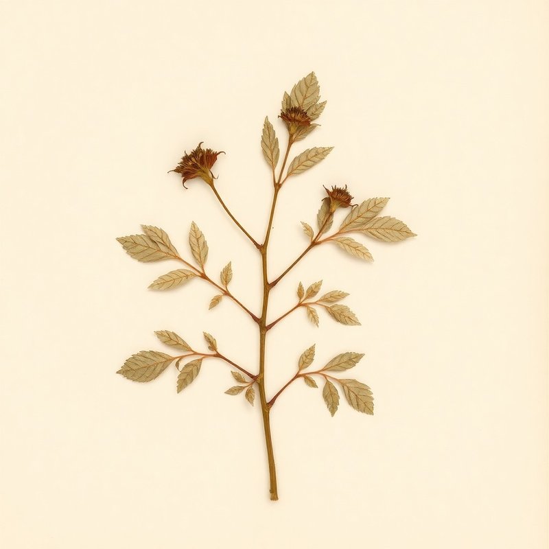 Rubus odoratus (Rubus odoratus) — botanical photograph