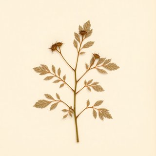 Rubus paniculatus (Rubus paniculatus) — botanical photograph