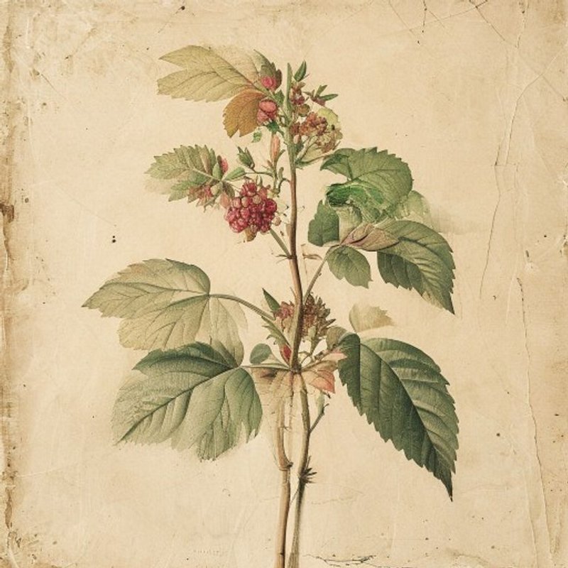 Rubus parvus (Rubus parvus) — botanical photograph