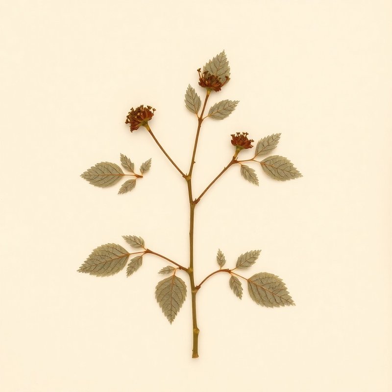 Rubus phoenicolasius (Japanese Wineberry) — botanical photograph