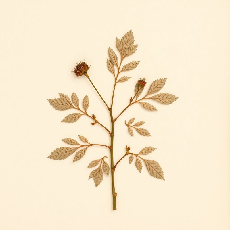 Rubus radicans (Rubus radicans) — botanical photograph