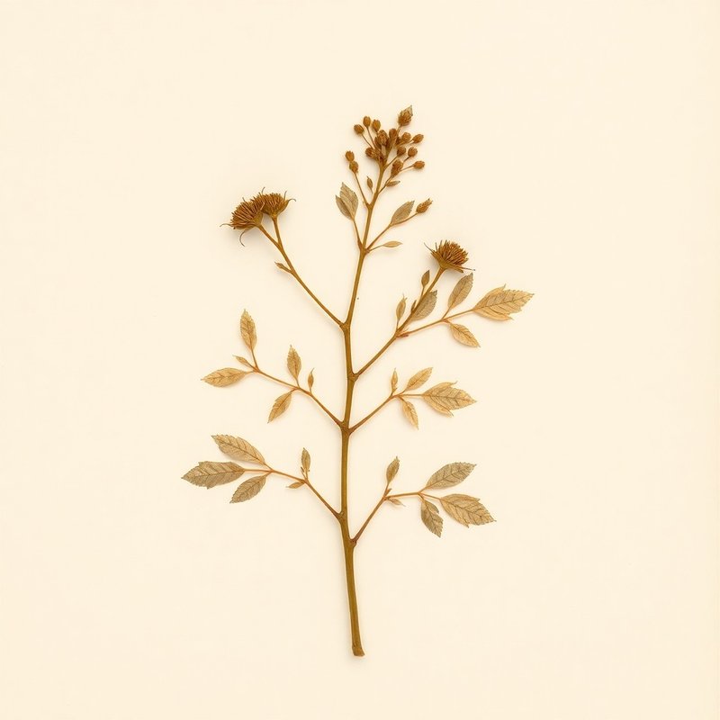Rubus xanthocarpus (Rubus xanthocarpus) — botanical photograph