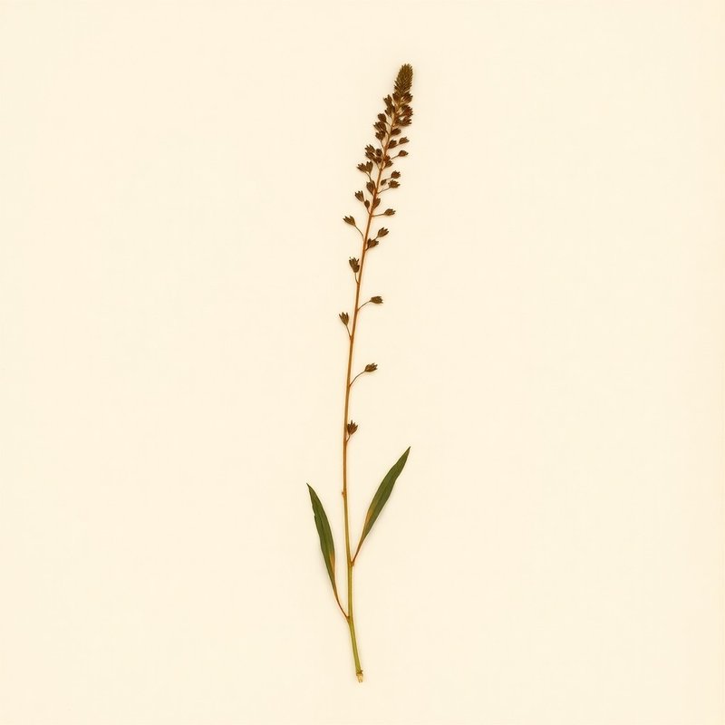 Rumex aquaticus (Red Dock) — botanical photograph