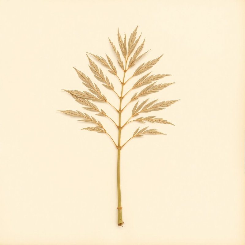 Sabal palmetto (Cabbage Palmetto) — botanical photograph