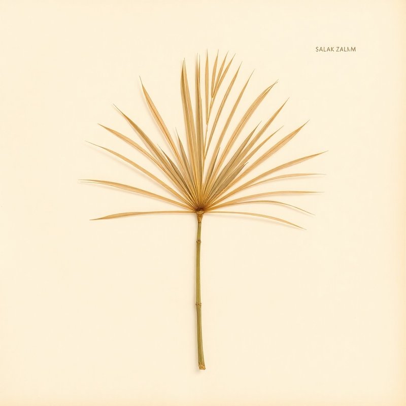 Salacca zalacca (Salak Palm) — botanical photograph