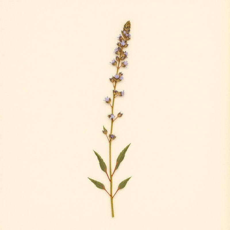 Salvia columbariae (Chia) — botanical photograph