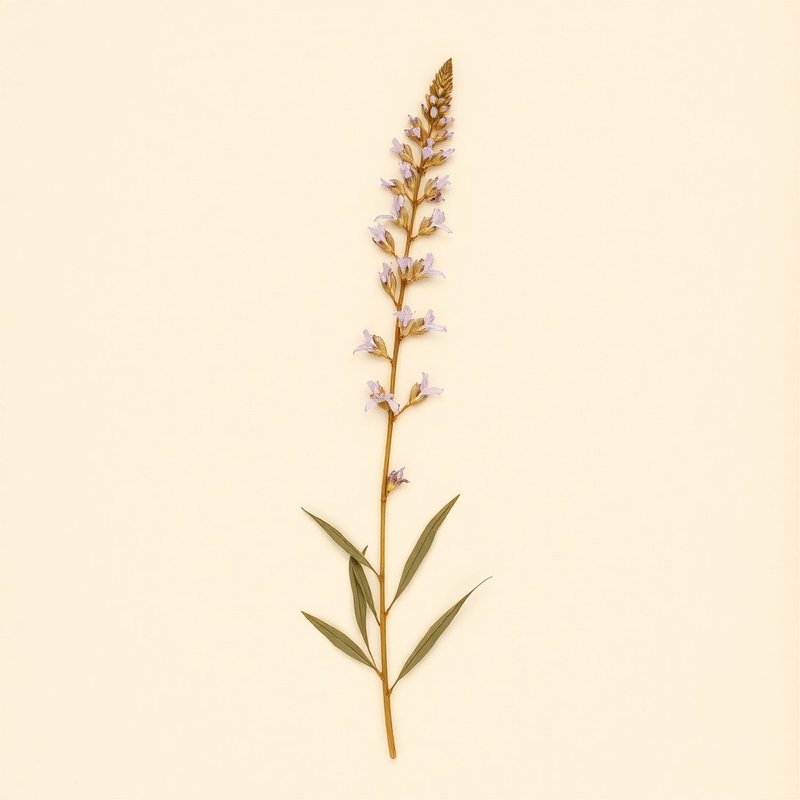 Salvia reflexa (Salvia reflexa) — botanical photograph