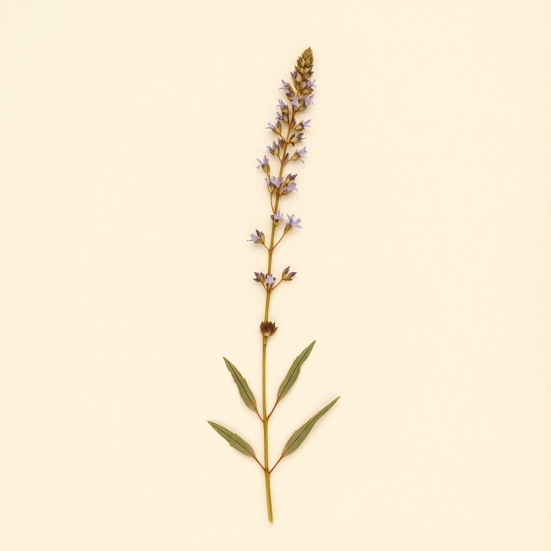Salvia stachyoides (Salvia stachyoides) — botanical photograph