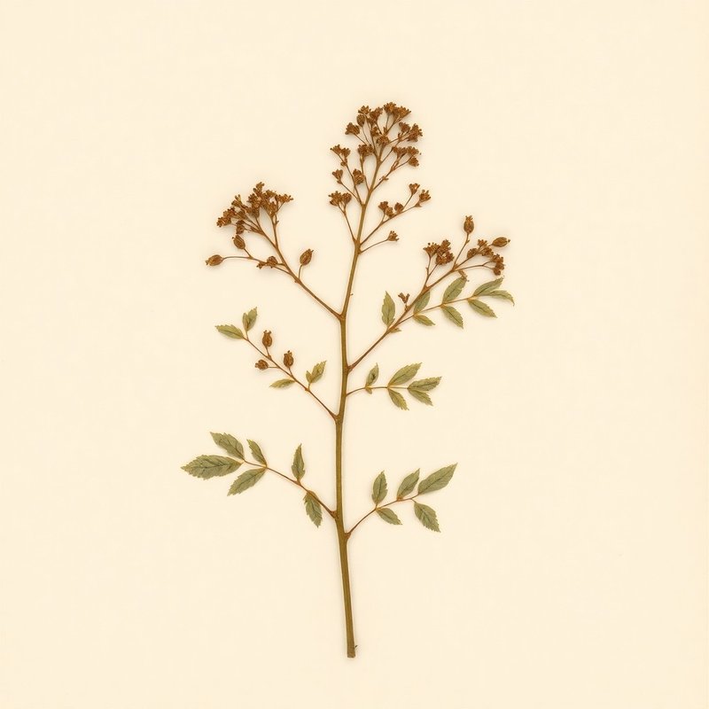 Sambucus ebulus (Dwarf Elder) — botanical photograph