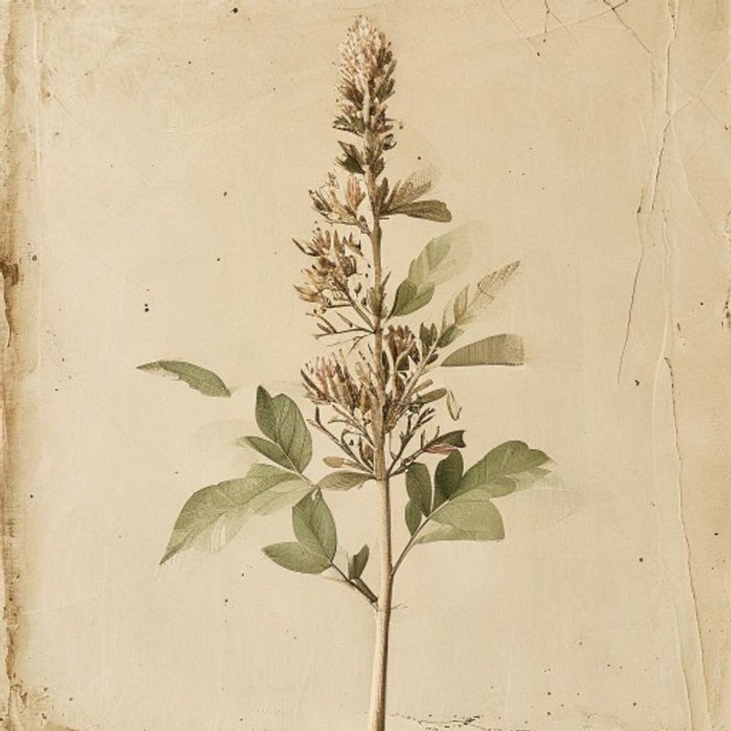 Sambucus gaudichaudiana (White Elder) — botanical photograph