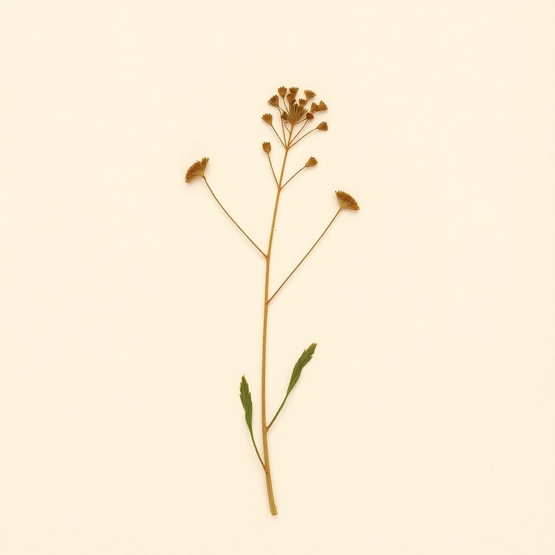 Sanicula tuberosa (Sanicula tuberosa) — botanical photograph