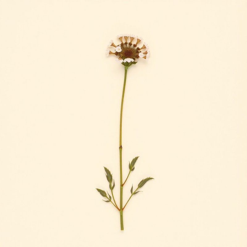 Scabiosa japonica (Scabiosa japonica) — botanical photograph