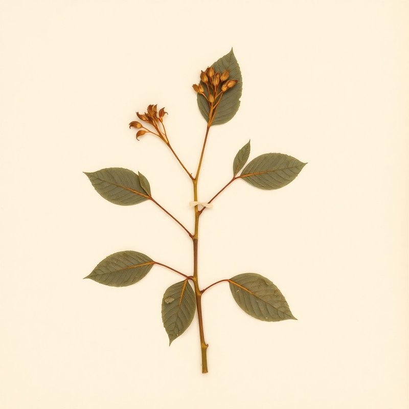 Schisandra grandiflora (Schisandra grandiflora) — botanical photograph