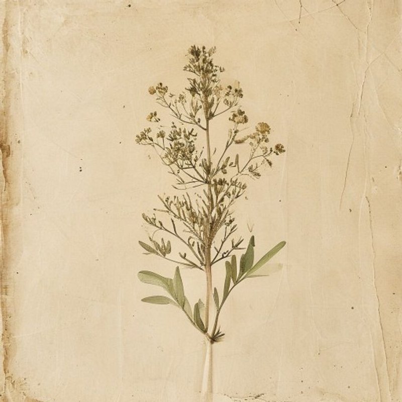 Scutellaria baicalensis (Baikal Skullcap - Huang-Qin) — botanical photograph