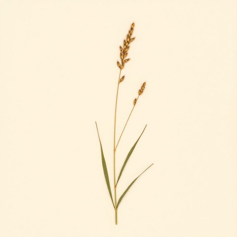 Secale hybrids (Perennial cereal rye) — botanical photograph