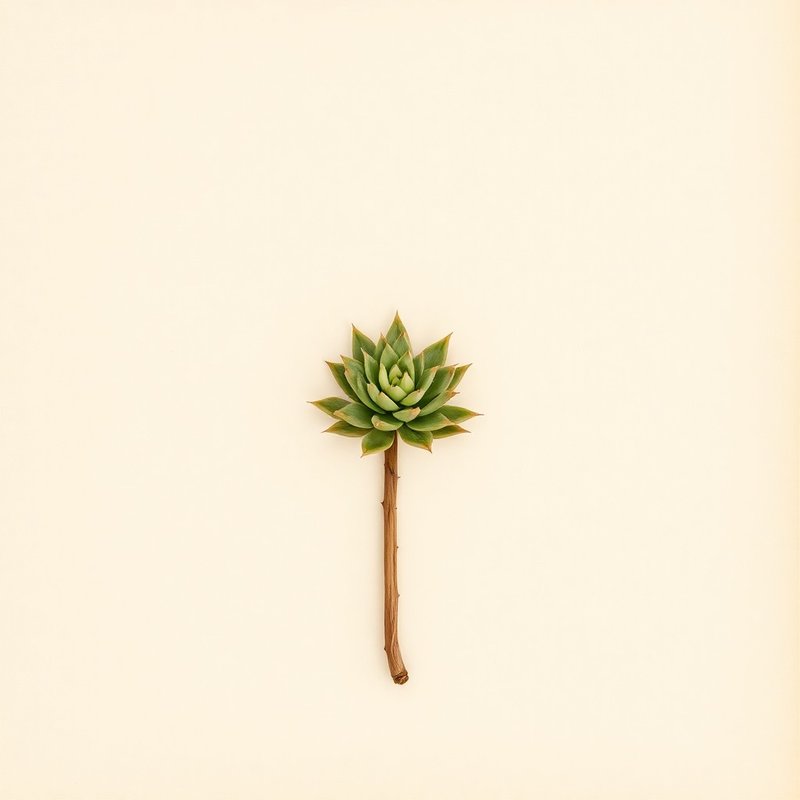 Sempervivum tectorum (Houseleek) — botanical photograph