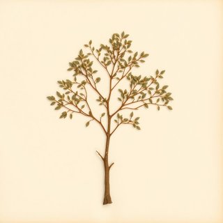 Shorea robusta (Sal Tree) — botanical photograph