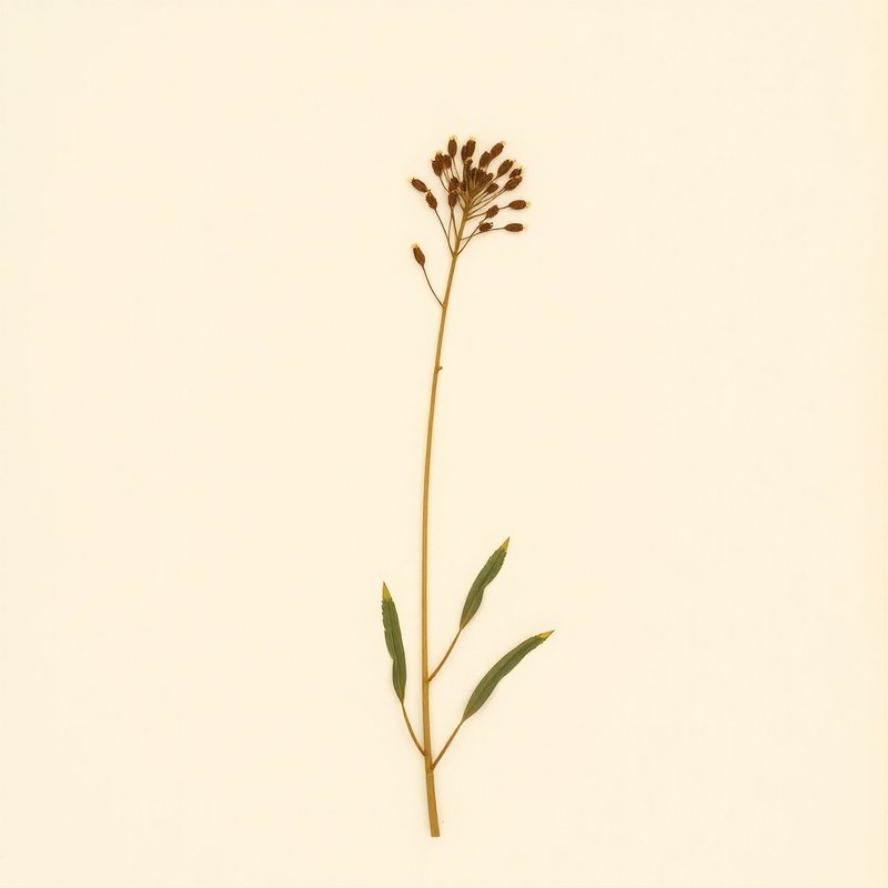 Silphium integrifolium (Silphium integrifolium) — botanical photograph