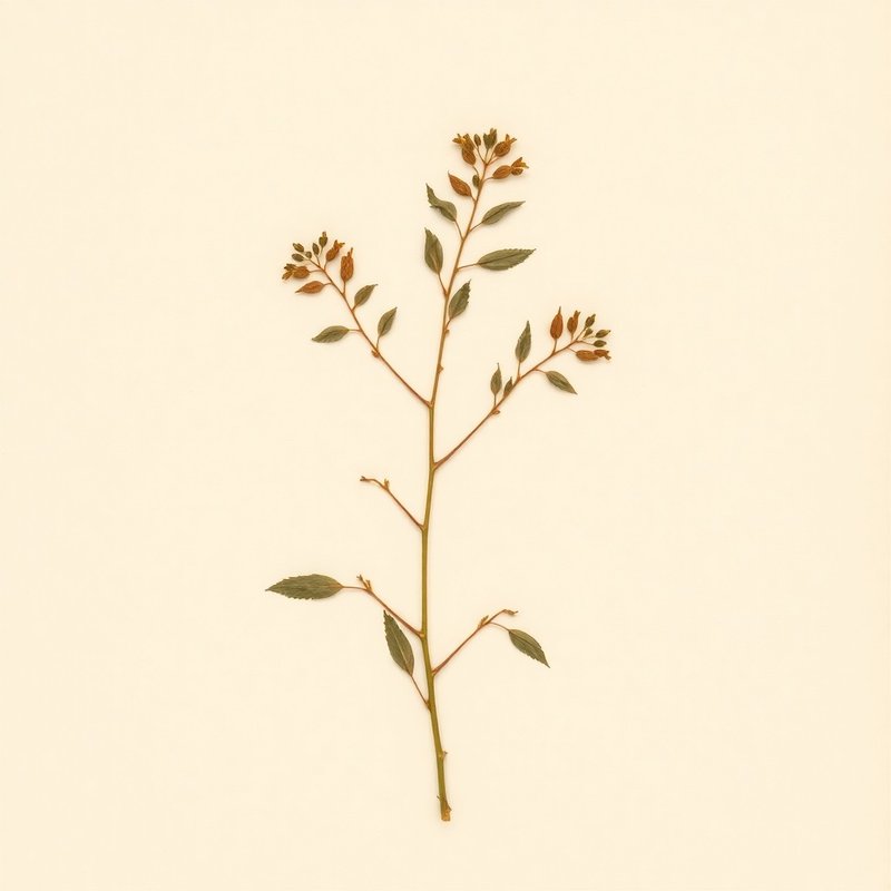 Smilax lanceifolia (Smilax lanceifolia) — botanical photograph