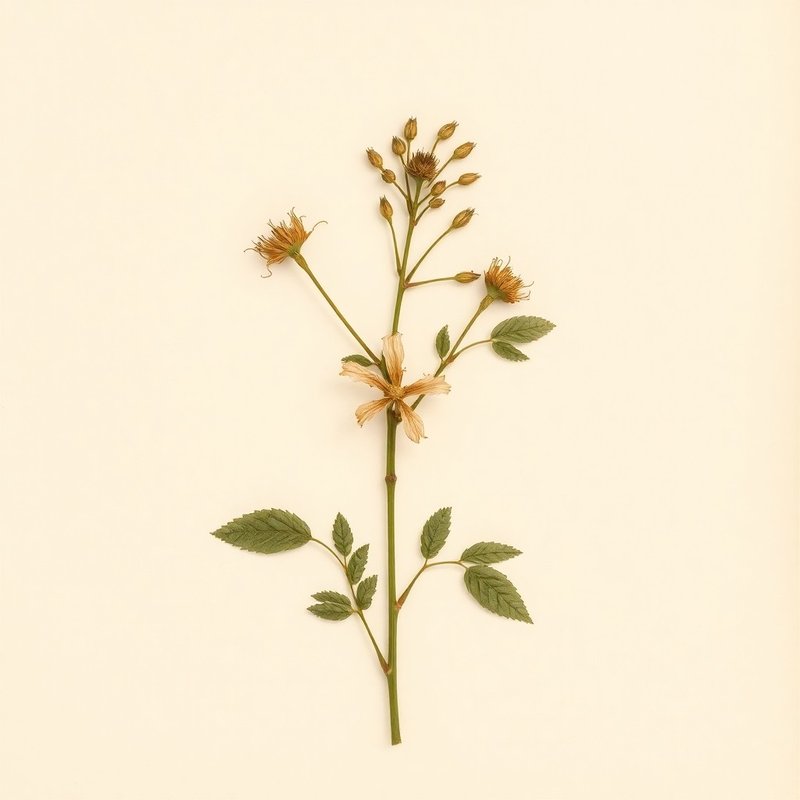 Solanum triflorum (Solanum triflorum) — botanical photograph