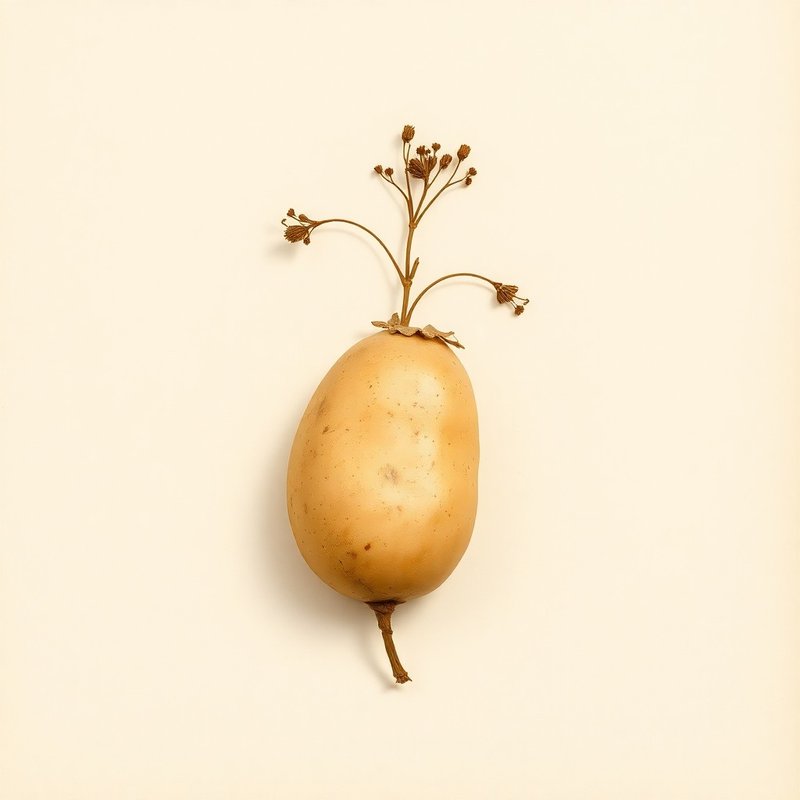 Solanum tuberosum (Potato) — botanical photograph