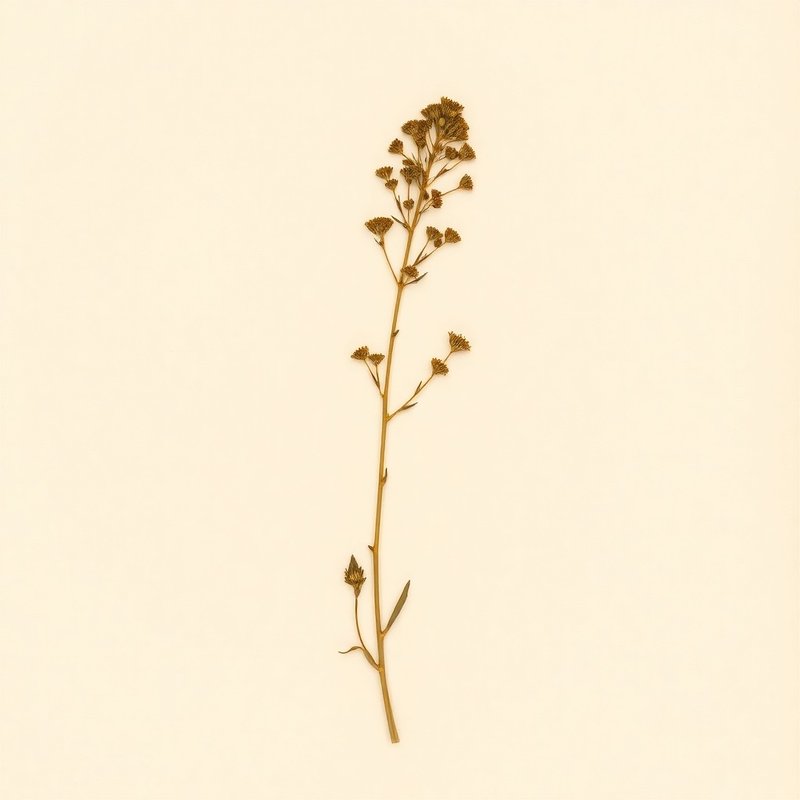 Solidago nemoralis (Solidago nemoralis) — botanical photograph