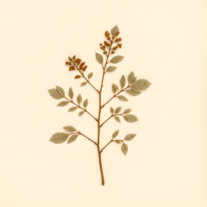 Sorbus alnifolia (Sorbus alnifolia) — botanical photograph