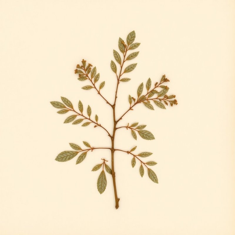 Sorbus aucuparia (Rowan) — botanical photograph