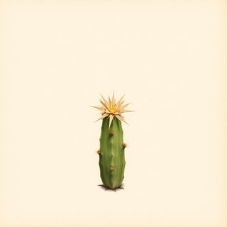 Stenocereus stellatus (Joconostle cactus) — botanical photograph