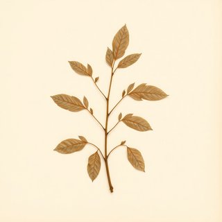 Tamarindus indica (Tamarind) — botanical photograph
