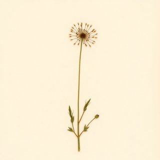 Taraxacum albidum (Taraxacum albidum) — botanical photograph