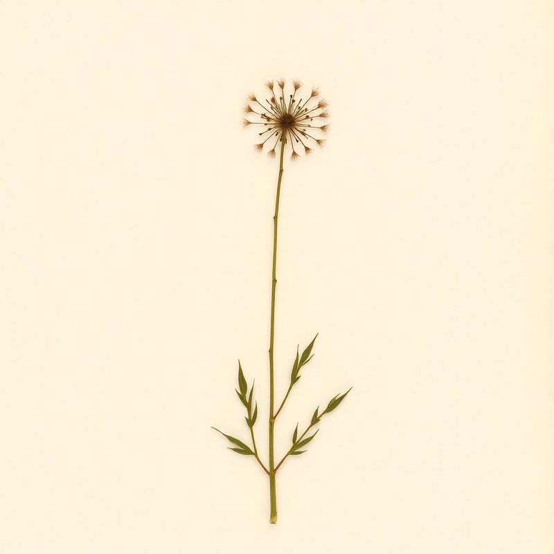 Taraxacum sinicum (Taraxacum sinicum) — botanical photograph