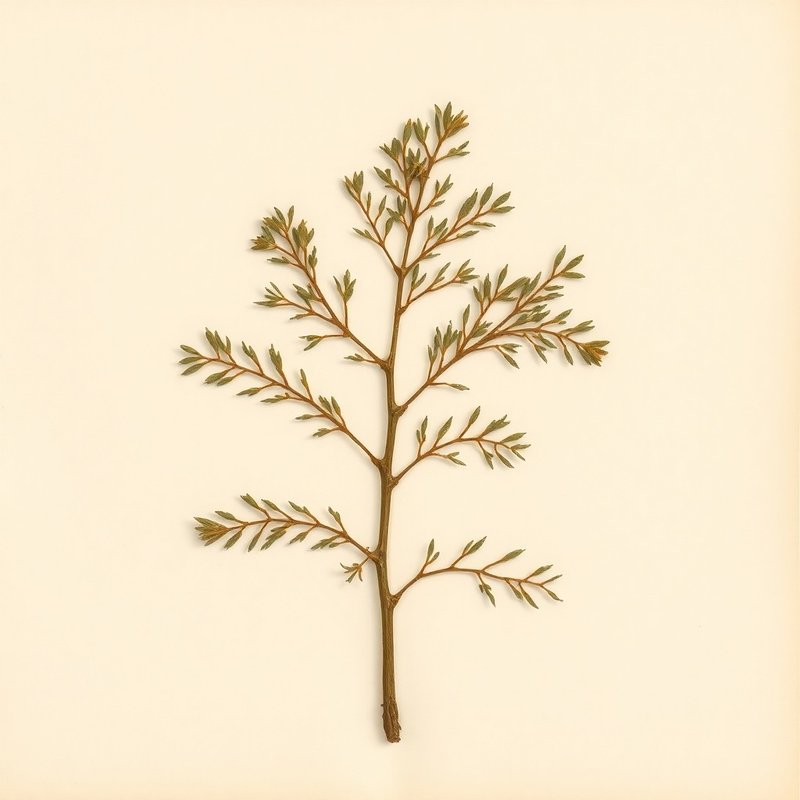 Taxus cuspidata (Japanese Yew) — botanical photograph