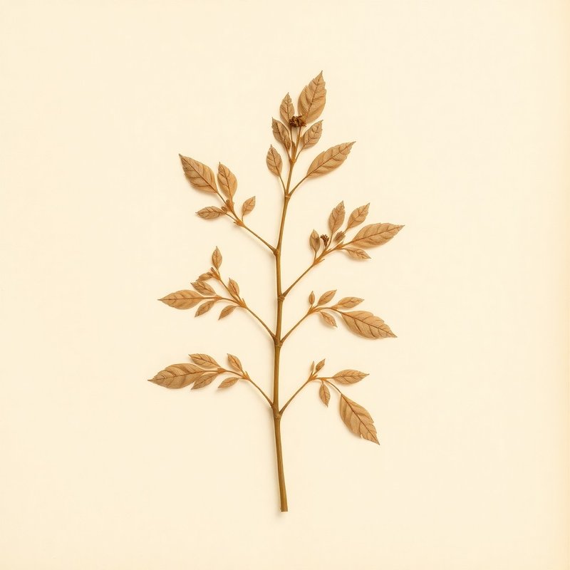 Terminalia bellirica (Beleric Myrobalan) — botanical photograph