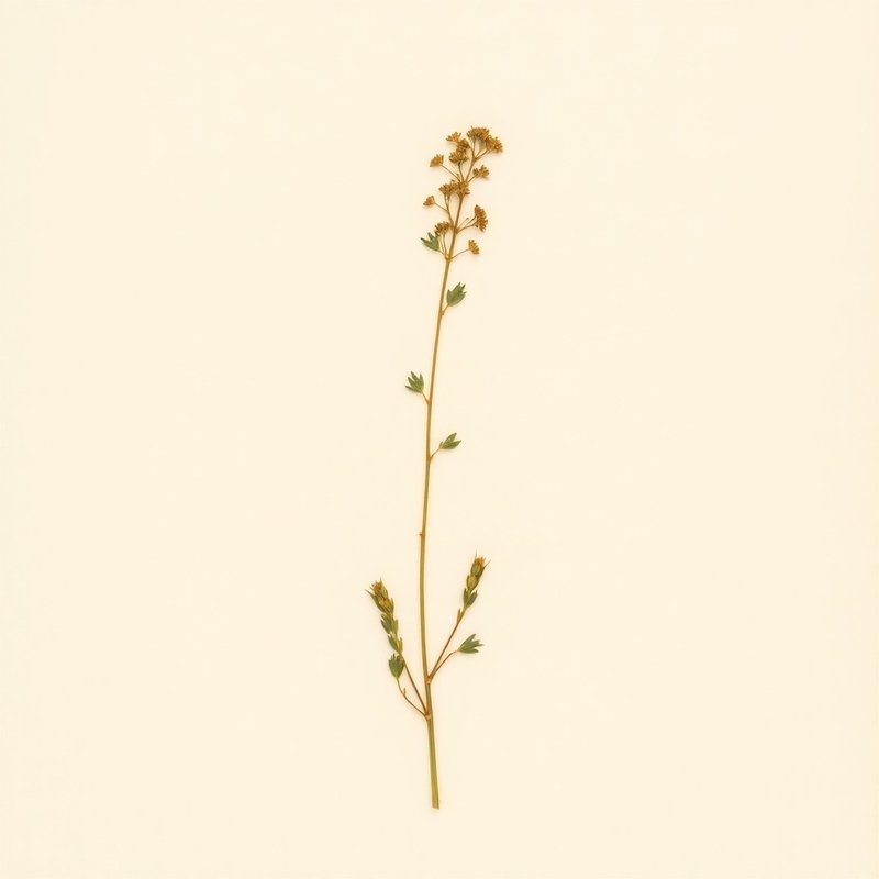 Thlaspi arvense (Pennycress) — botanical photograph